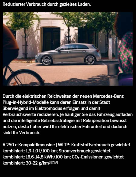 Mercedes Brinkmann Reduzierter Verbrauch
