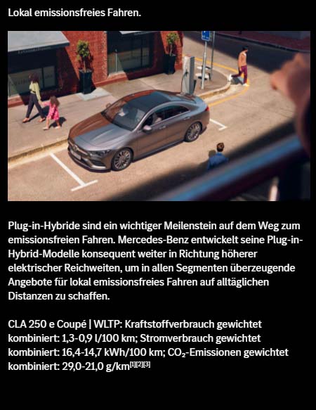 Auto Brinkmann lokal emissionsfreies fahren