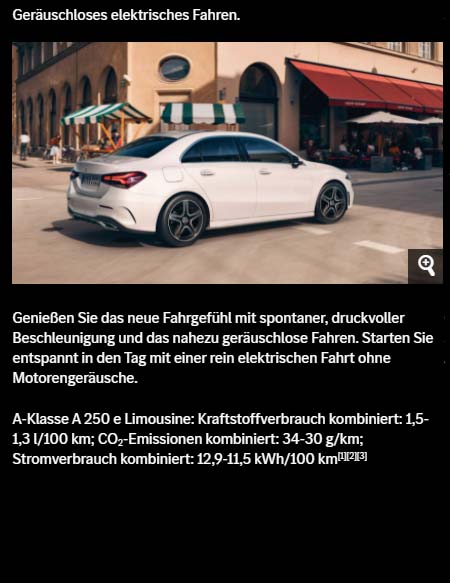 Mercedes brinkmann geräauschloses elektrisches fahren