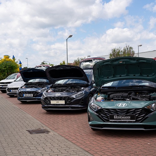 Verschiedene automodelle werden hier gezeigt