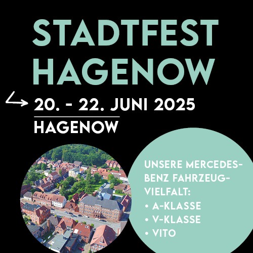 Stadtfest hagenow mit autobrinkmann