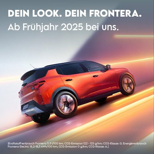 opel frontera mit toller farbe